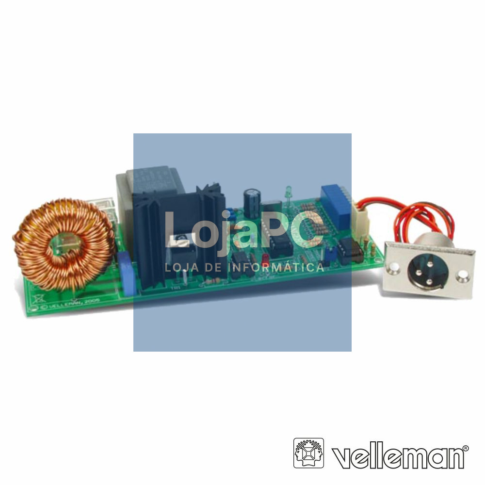 KIT DIMMER DE ALTA POTÊNCIA 1KW@230V E CONTROLO DMX VELLEMAN
