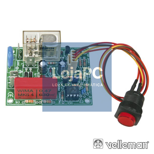 TEMPORIZADOR PROGRAMÁVEL 1-24H VELLEMAN