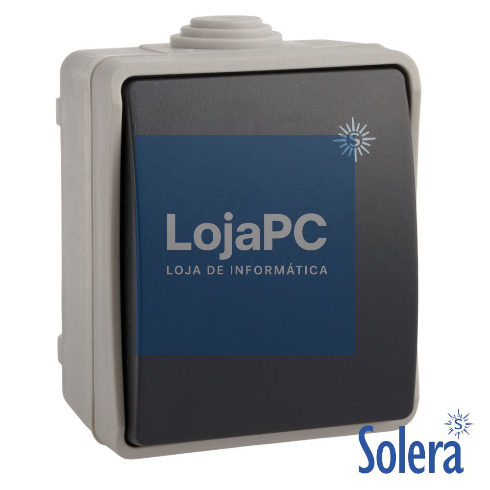 PULSADOR ESTANQUE DE SUPERFÍCIE VDE IP54 SOLERA
