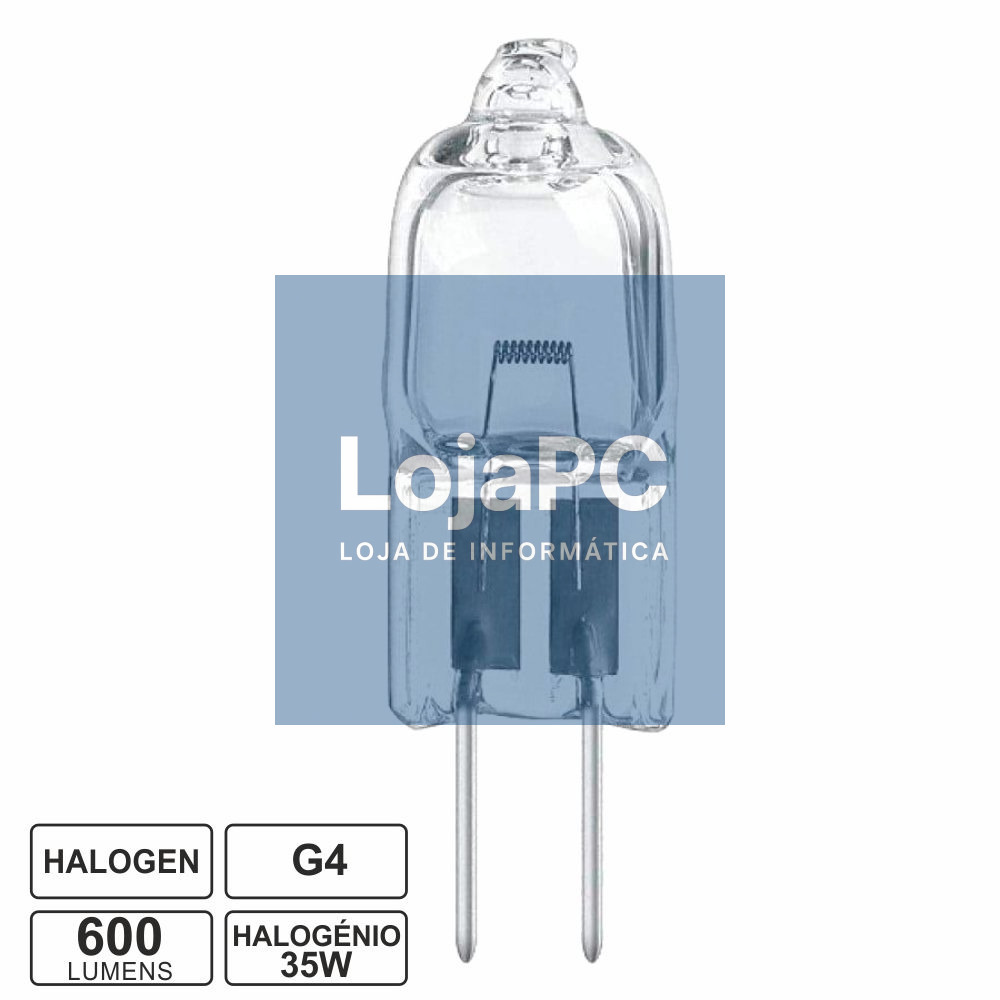 LÂMPADA G4 35W 12V HALOG