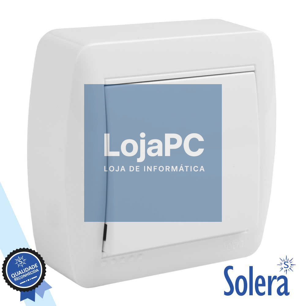 INTERRUPTOR PAREDE 10A 250V SOLERA