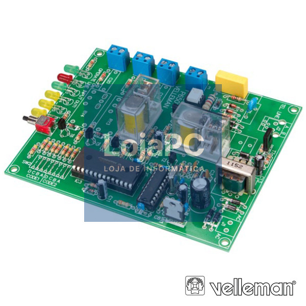 KIT COMANDO P/ TELEFONE VELLEMAN