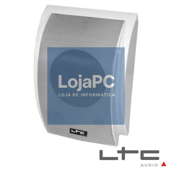 COLUNA DE PAREDE 2 VIAS PA 100V 6.5" 10Wmáx BRANCA LTC
