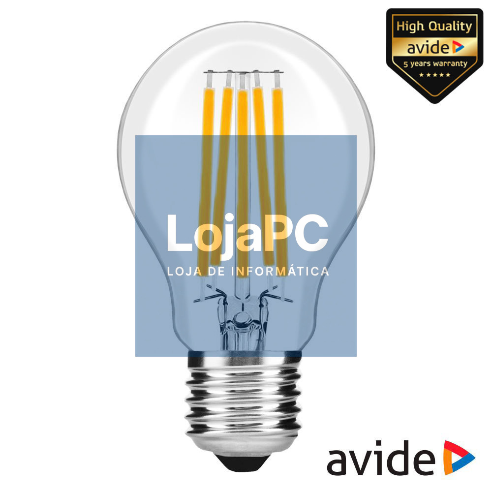 Lâmpada LED E27 Globo Filamento 12W 230V 4000K 1520lm AVIDE