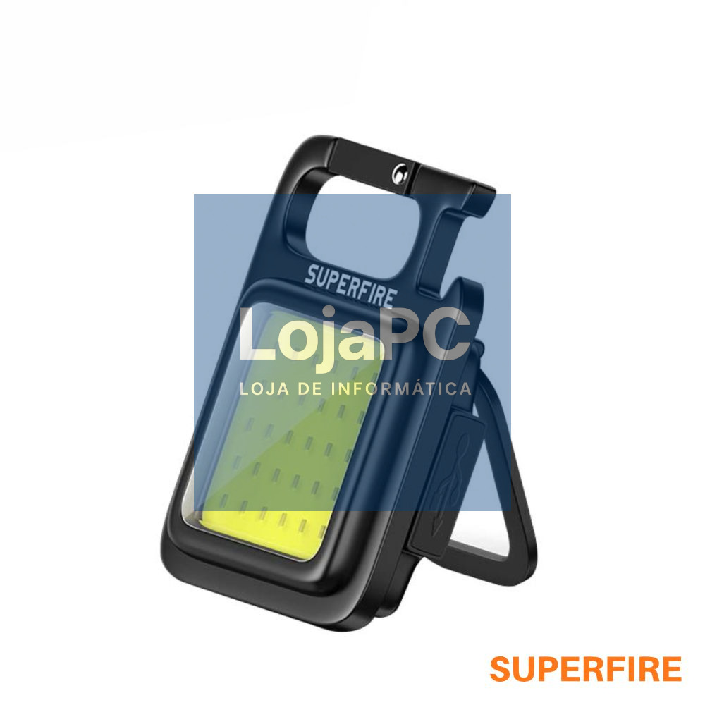 Lanterna Em Miniatura LED COB 12W 500lm IP44 SUPERFIRE