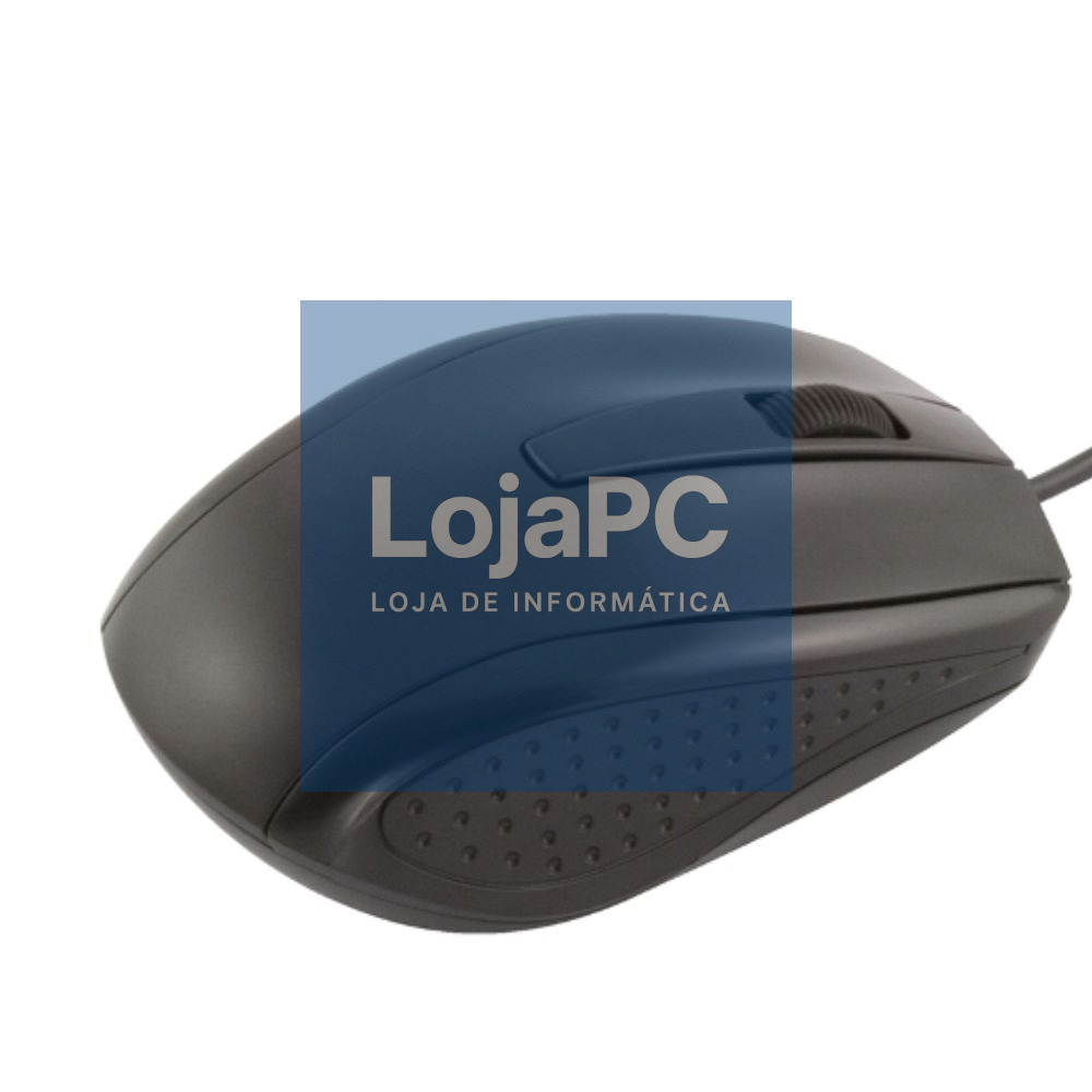 Rato Óptico C/ Fios 1000DPI USB Preto