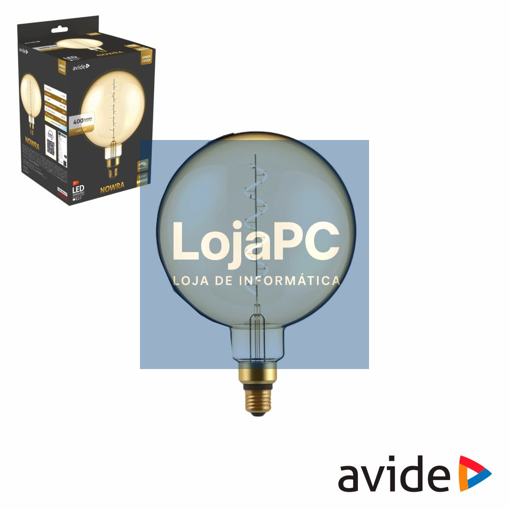 Lâmpada E27 4.5W 230V Filamento 2200K 400lm Dimável Nowra