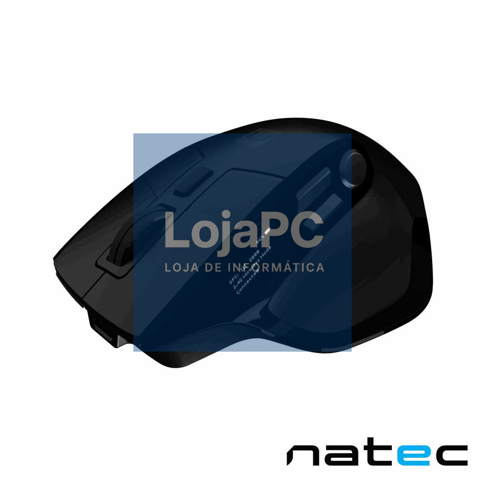 Rato Óptico Jaguar Pro 4000DPI Silencioso Programável NATEC