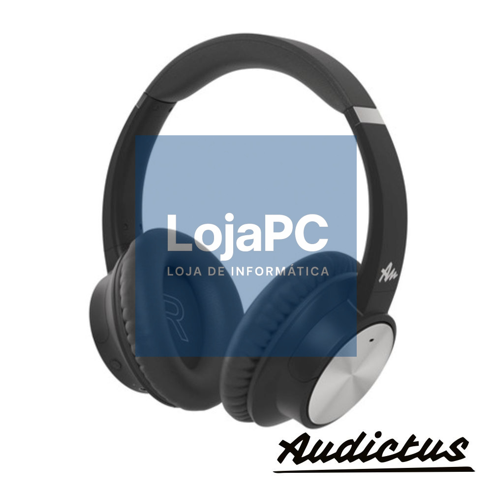 Auscultadores Bluetooth S/ Fios ANC AUDICTUS