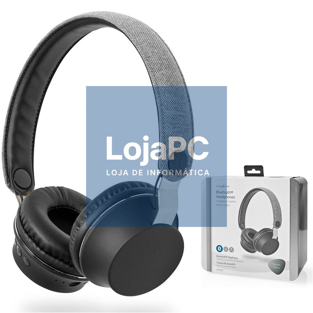 Auscultadores Bluetooth S/ Fios Stereo NEDIS