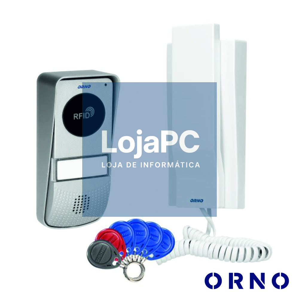 Campainha C/ Intercomunicador E Sensor RFID ORNO