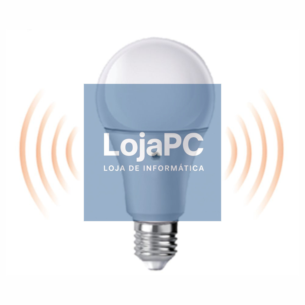 Lâmpada E27 9W 230V 4000K IP20 C/ Sensor Crepuscular