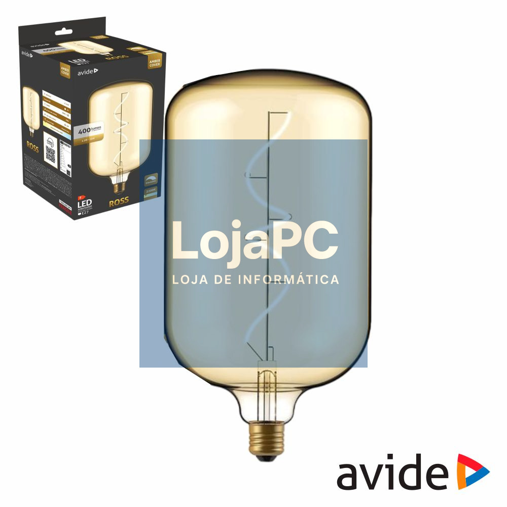 Lâmpada E27 4.5W 240V Filamento 2200K 110lm Dimável Ross