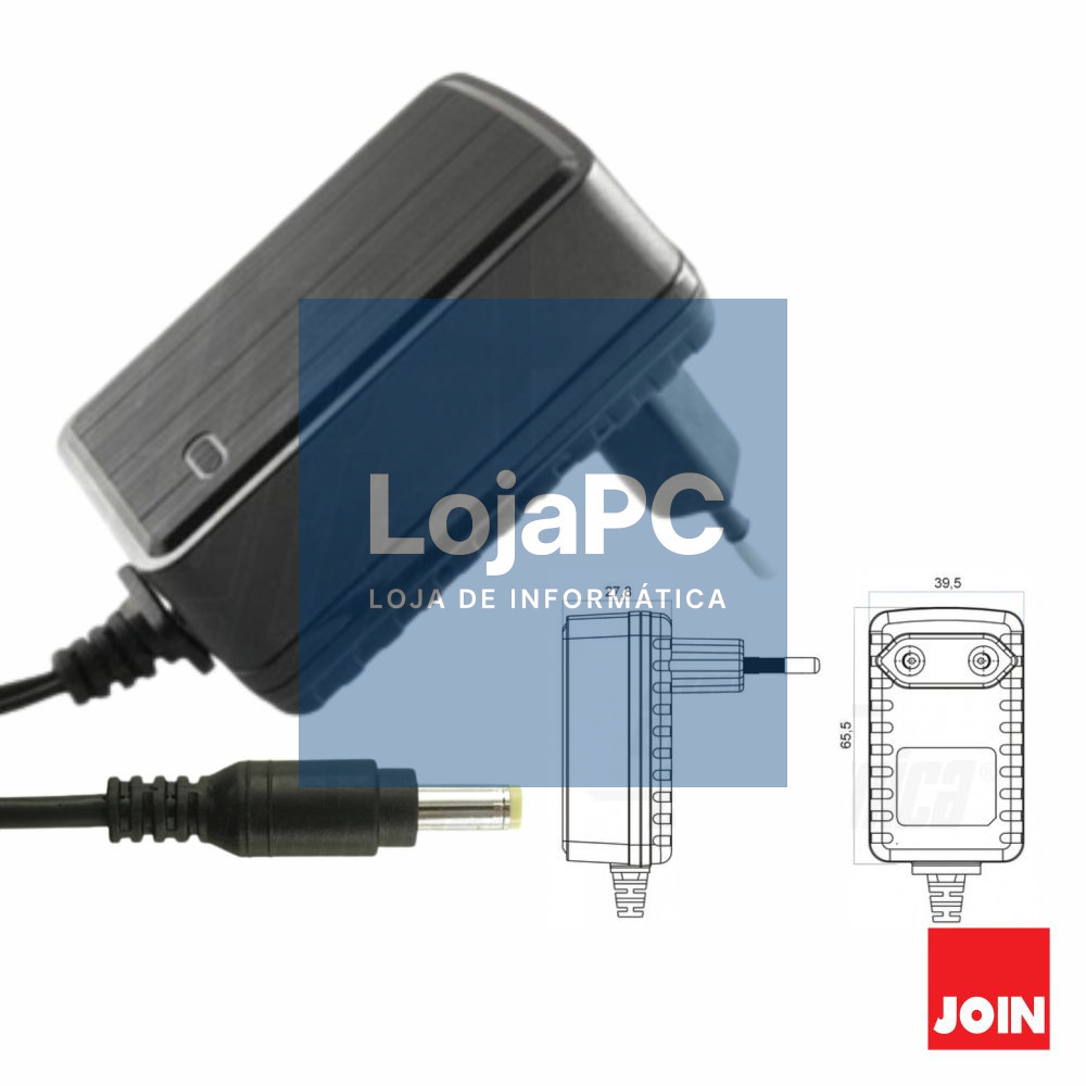 Alimentador Switching 24W 12V 2000mA JOIN