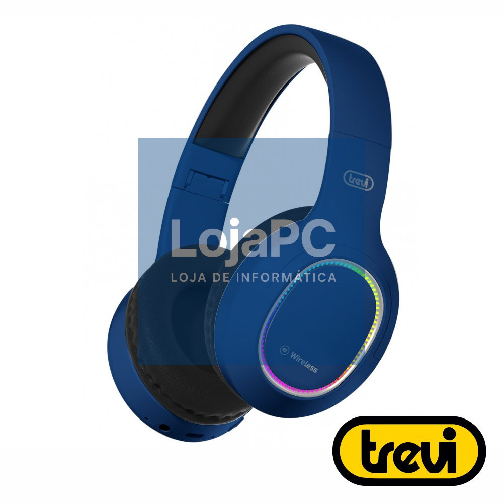 Auscultadores Bluetooth 5.3 S/ Fios Stereo RGB TREVI