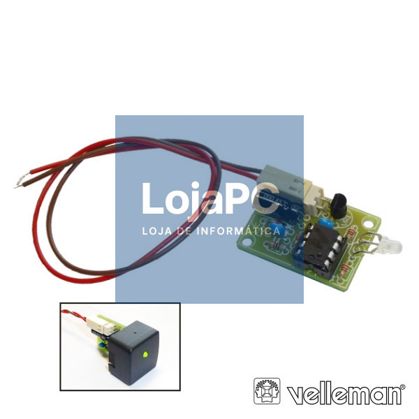 KIT MONITOR PARA BATERÍA DE AUTOMÓVEL 12V  VELLEMAN