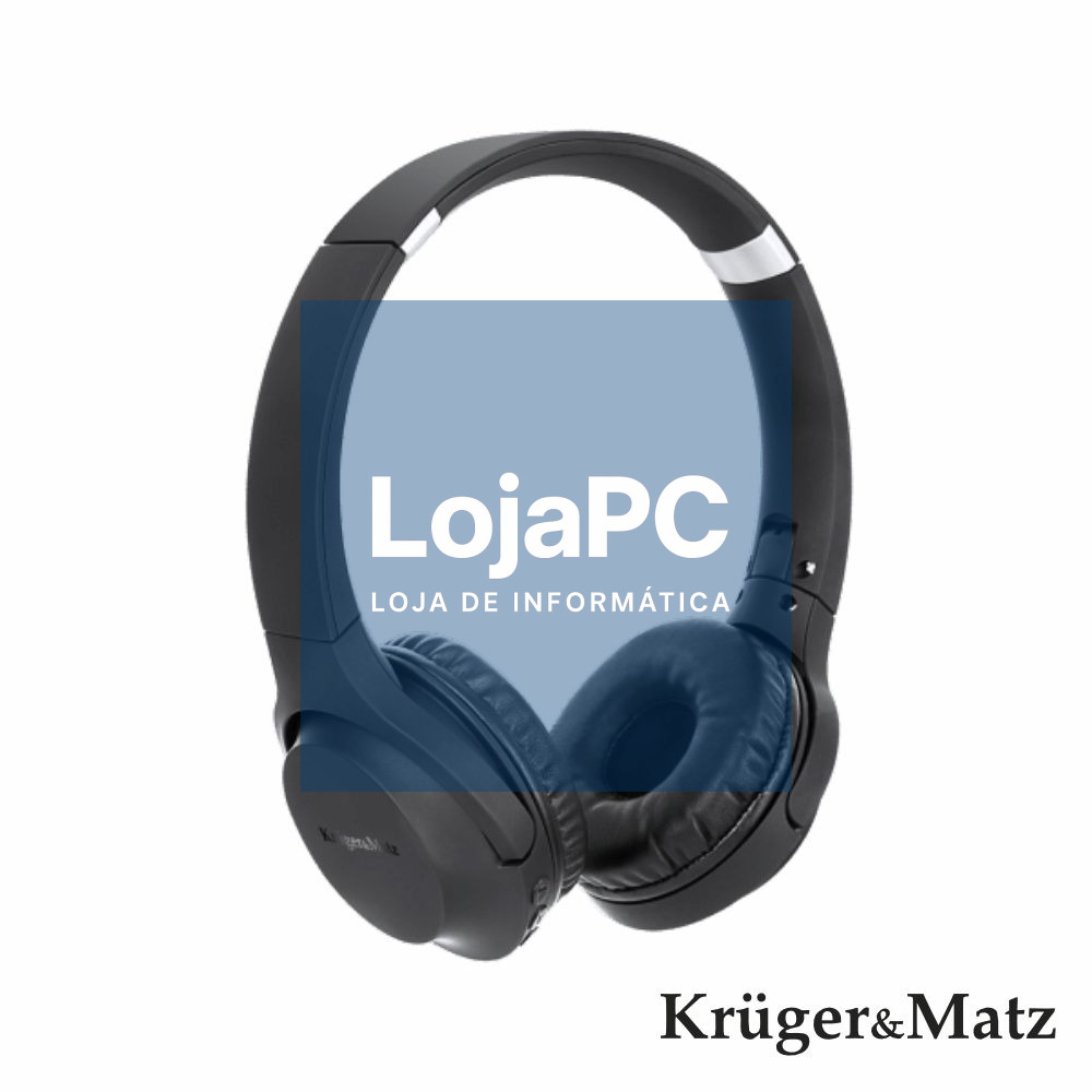 Auscultadores Bluetooth S/ Fios C/ Mic WAVE 2 KrugerMatz