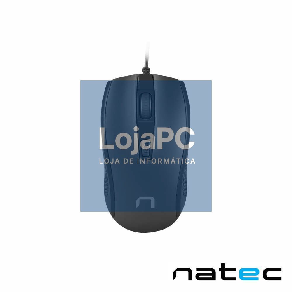 Rato Óptico HOOPOE 2 C/ Fios 1600DPI USB Preto NATEC