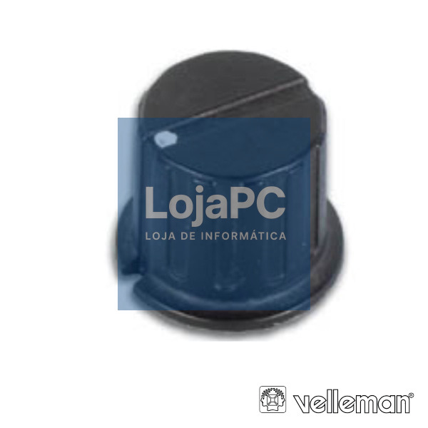 BOTÃO PRETO C/ PONTO BRANCO 24.5x6MMM