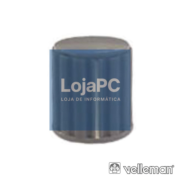 BOTÃO CINZA C/ LINHA BRANCA 14x16MM