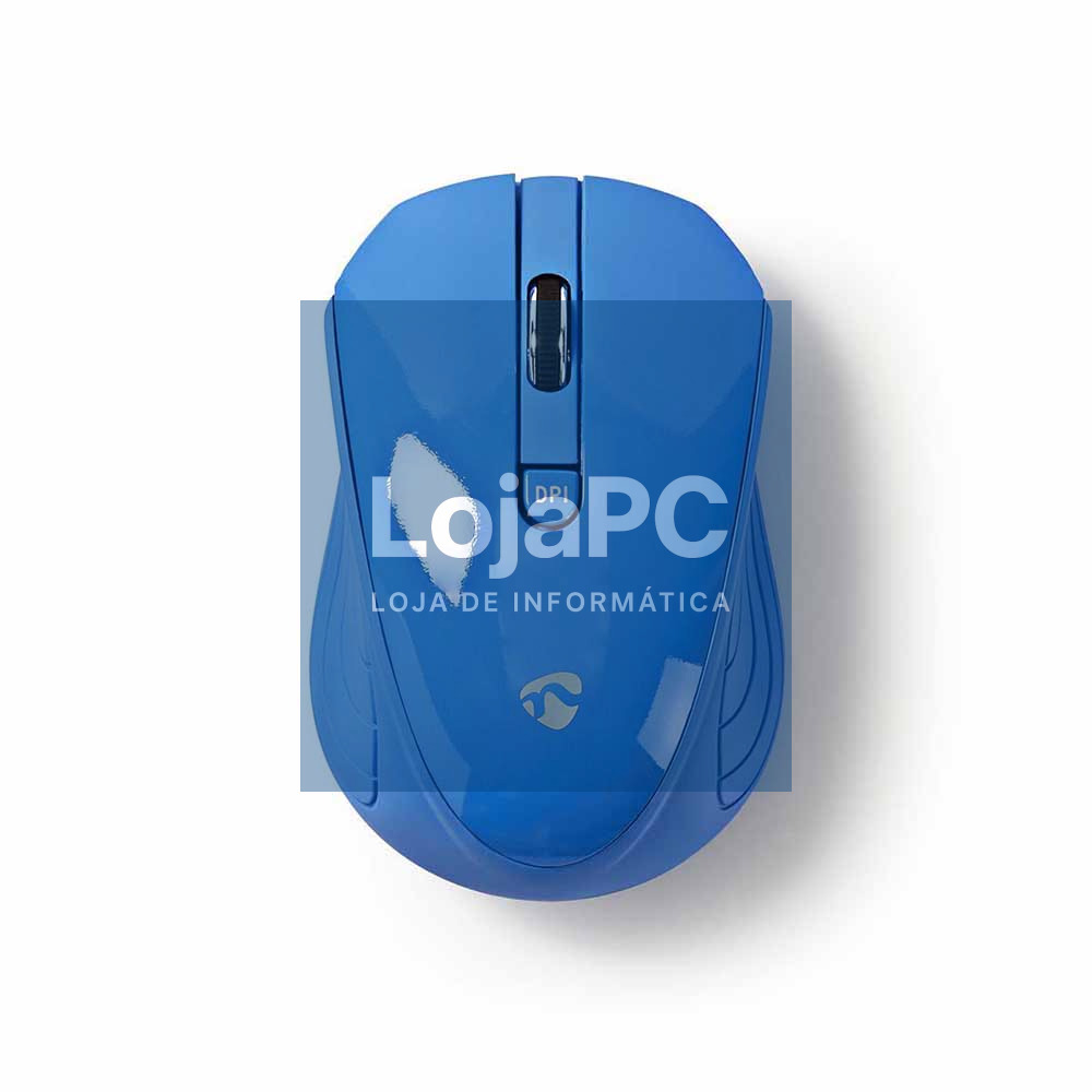 Rato S/ fios 1000 dpi 3 botões Azul NEDIS