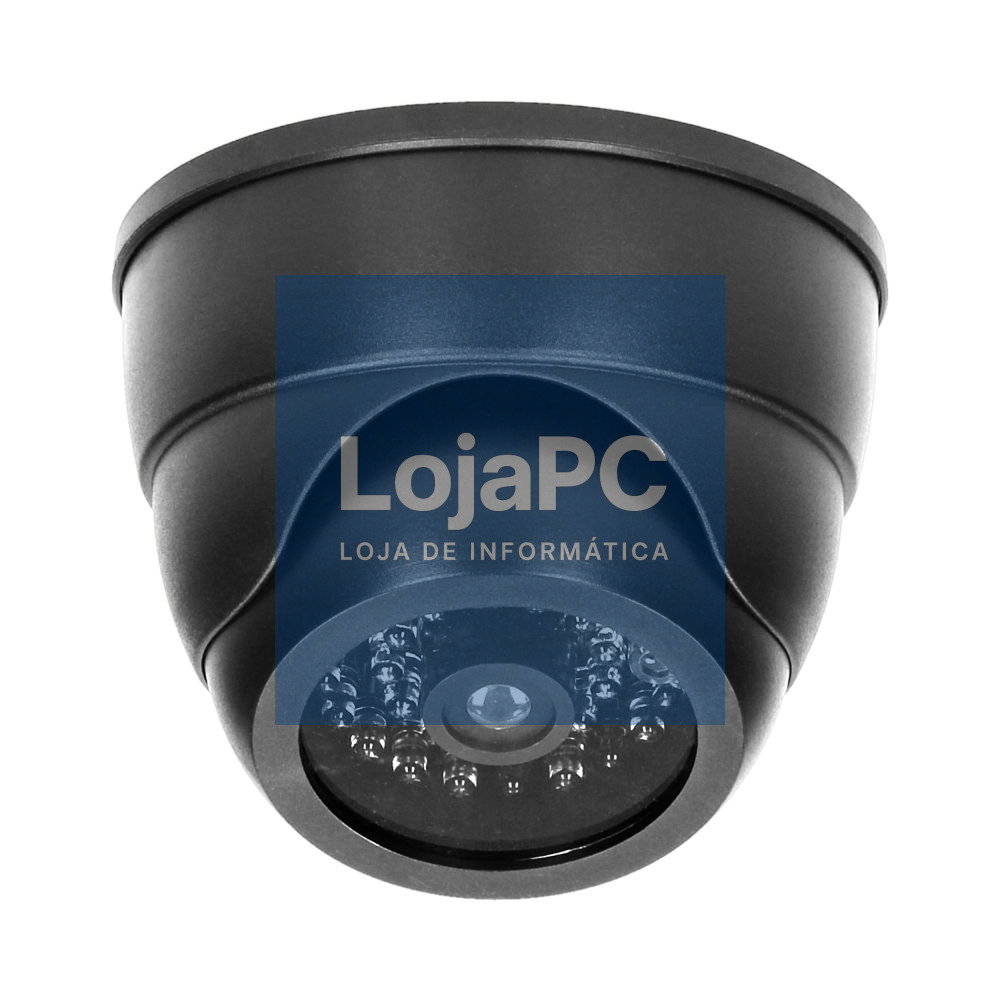 Câmara Vigilância Falsa C/ LED Vermelho VIRONE