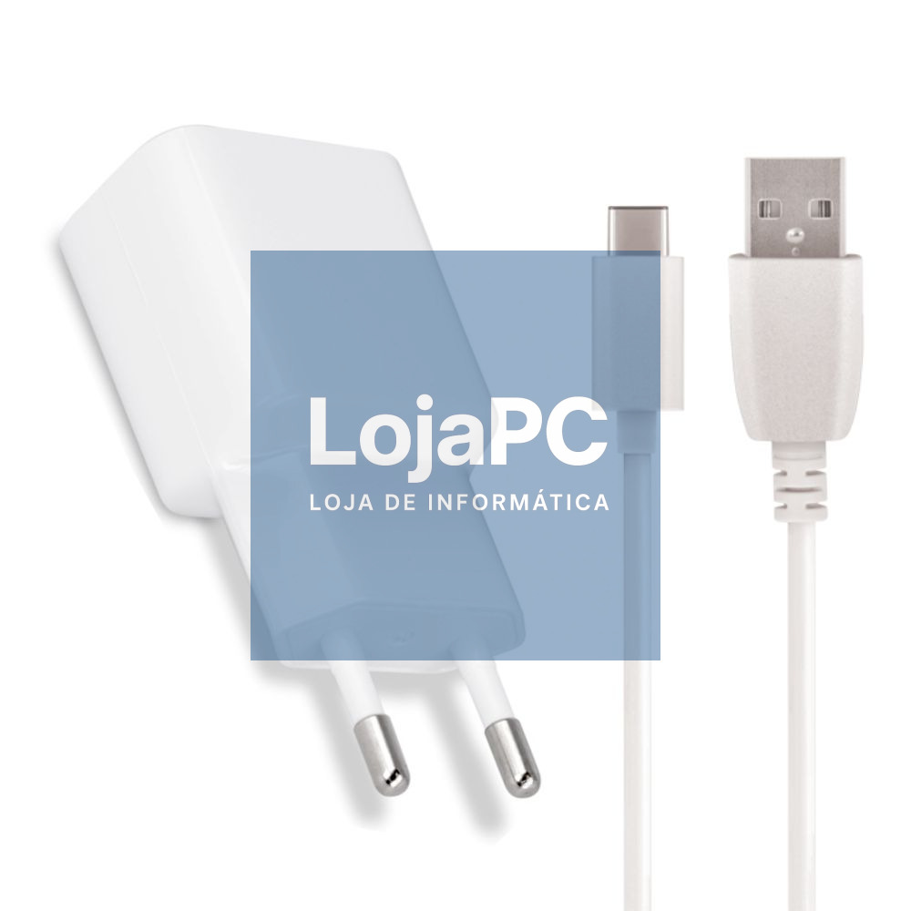 Alimentador Comutado USB 2.1A + Cabo USB-C