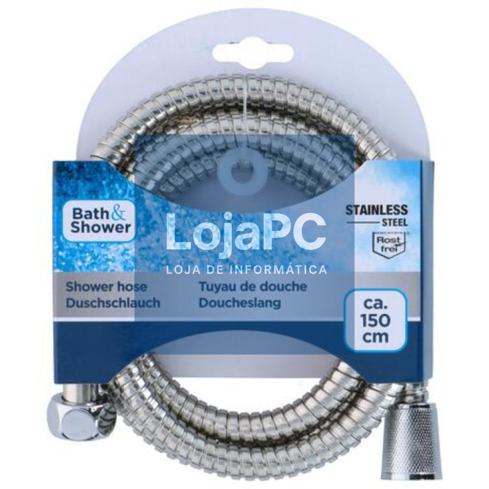 Mangueira Flexível P/ Duche 1.5m Inox