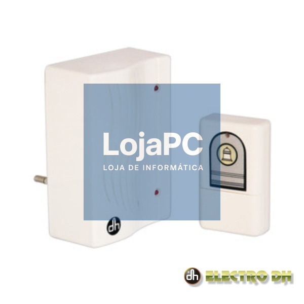 CAMPAINHA S/ FIOS C/ COMANDO 230V 16 MELODIAS EDH
