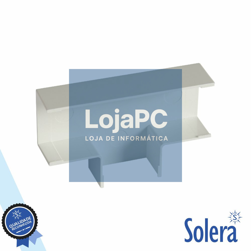 Ramificação em T 10x16 P/ Calha Técnica SOLERA