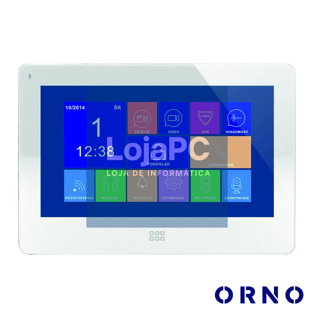 Intercomunicador C/ Ecrã 7" Branco ORNO