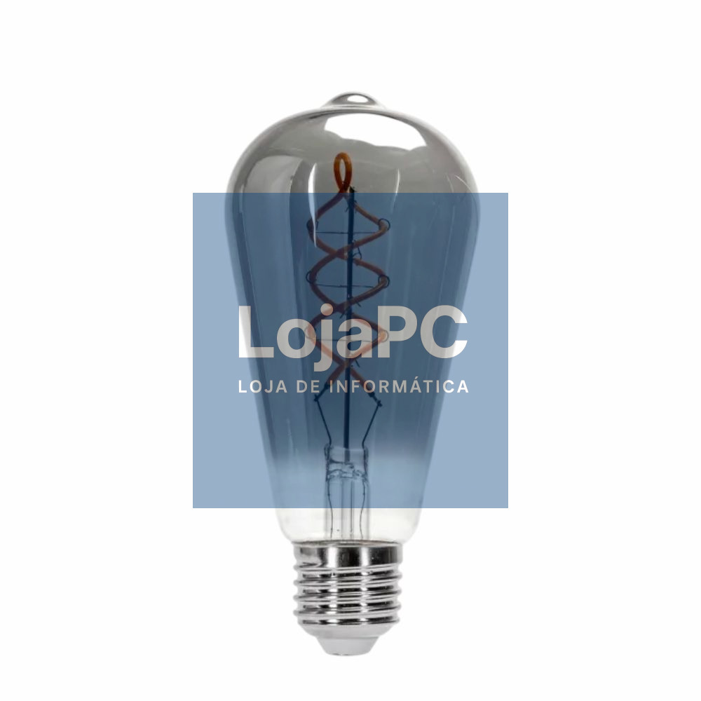 Lâmpada LED E27 Filamento SMOKY ST64 4W 1800K 140lm