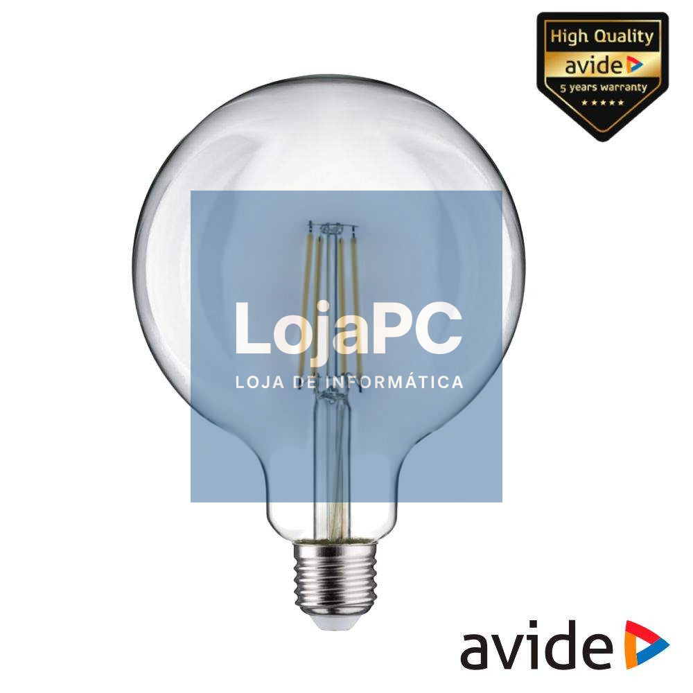 Lâmpada LED E27 Globo Filamento 12W 240V 4000K 1560lm AVIDE