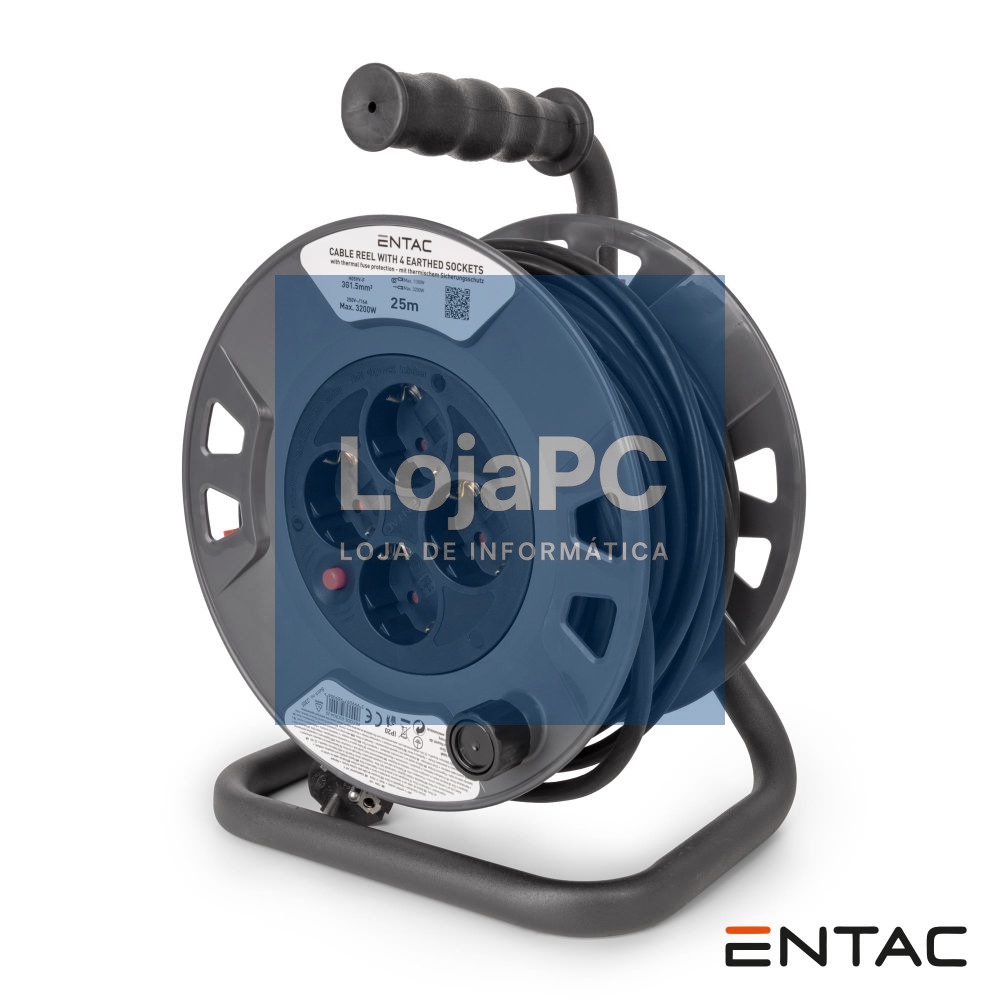 Extensão Tomada Elétrica C/ 4 Saídas 25M ENTAC