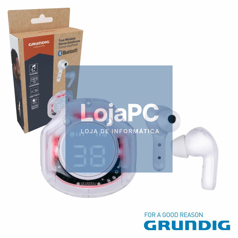Auriculares Bluetooth Branco GRUNDIG