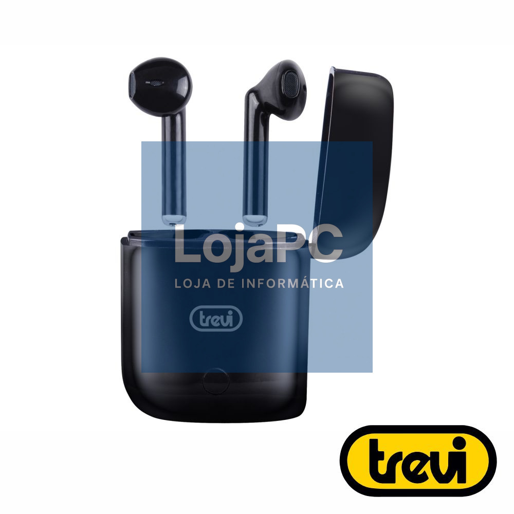Auriculares Earbuds Bluetooth 5.1 TWS Preto TREVI