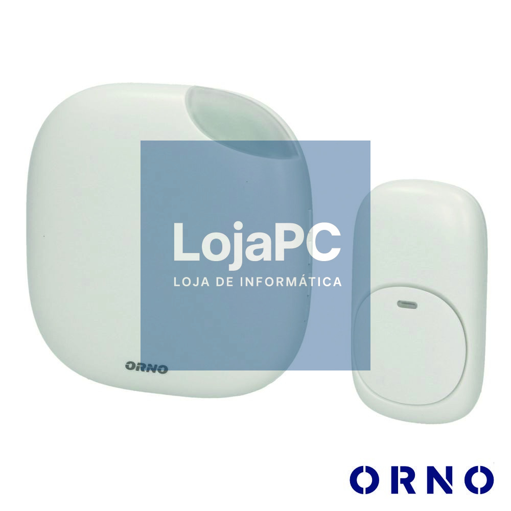 Campainha Portátil C/ 1 Receptor 120m ORNO