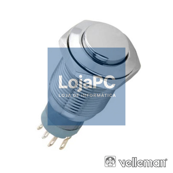 INTERRUPTOR REDONDO ALTO DE METAL SPDT 1NA 1NC