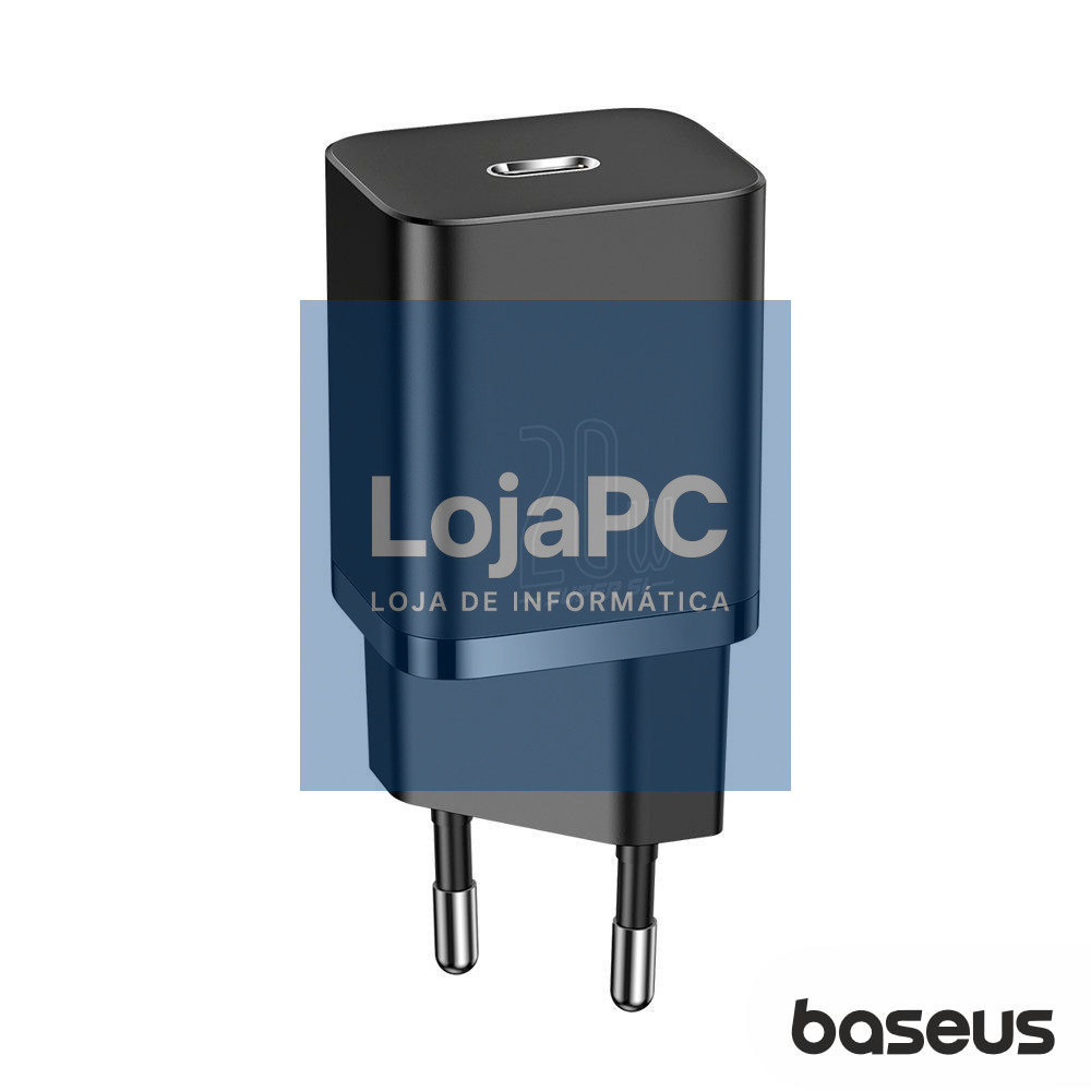 Alimentador Comutado USB-C PD QuickCharge 3.0 20W BASEUS