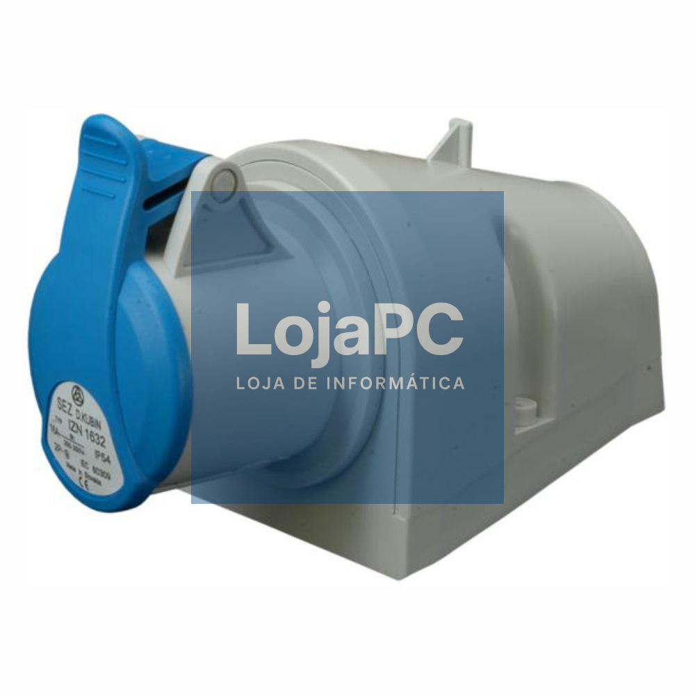 Ficha Industrial de Parede CEE Fêmea 32A 3P 230V IP44 SEZ