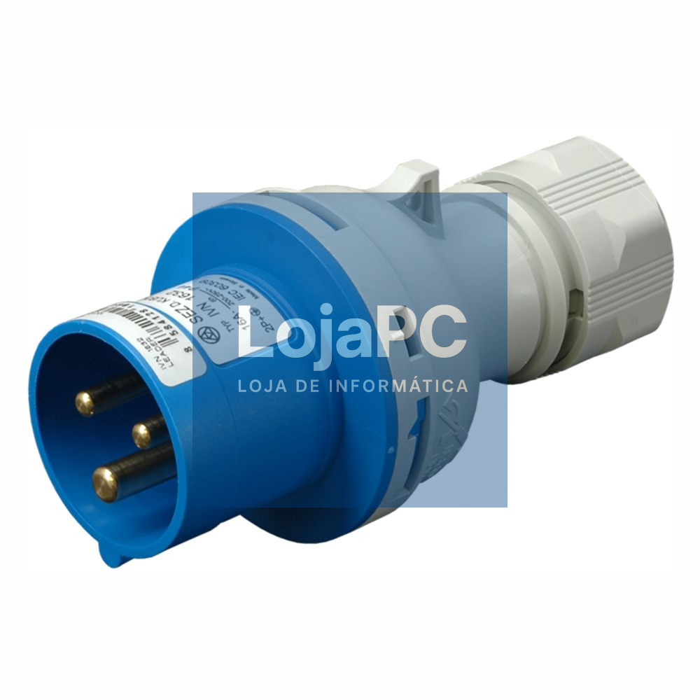 Ficha Industrial CEE Fêmea 32A 3P 230V IP44 SEZ