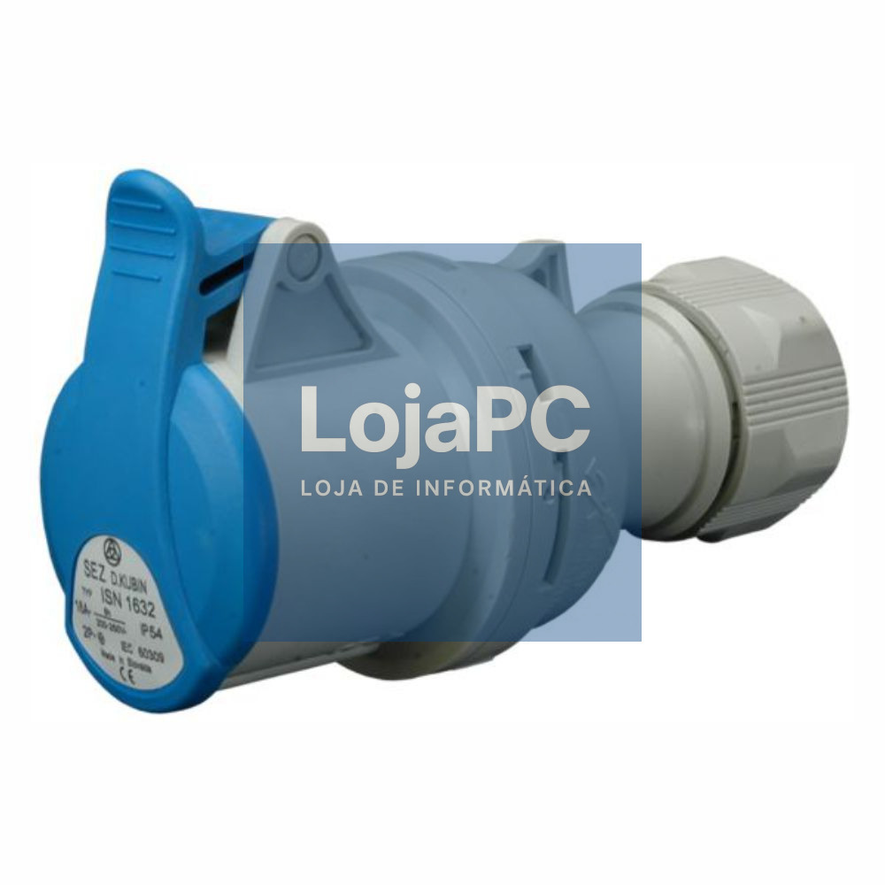 Ficha Industrial CEE Fêmea 32A 3P 230V IP44 SEZ