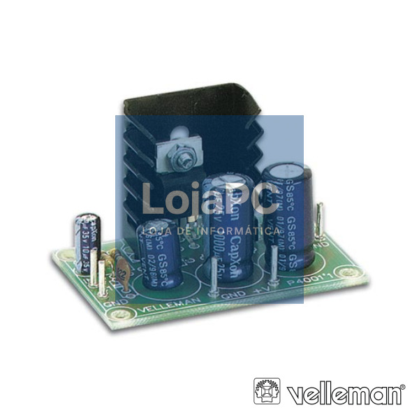 KIT MÓDULO AMPLIFICADOR 7W MONO VELLEMAN