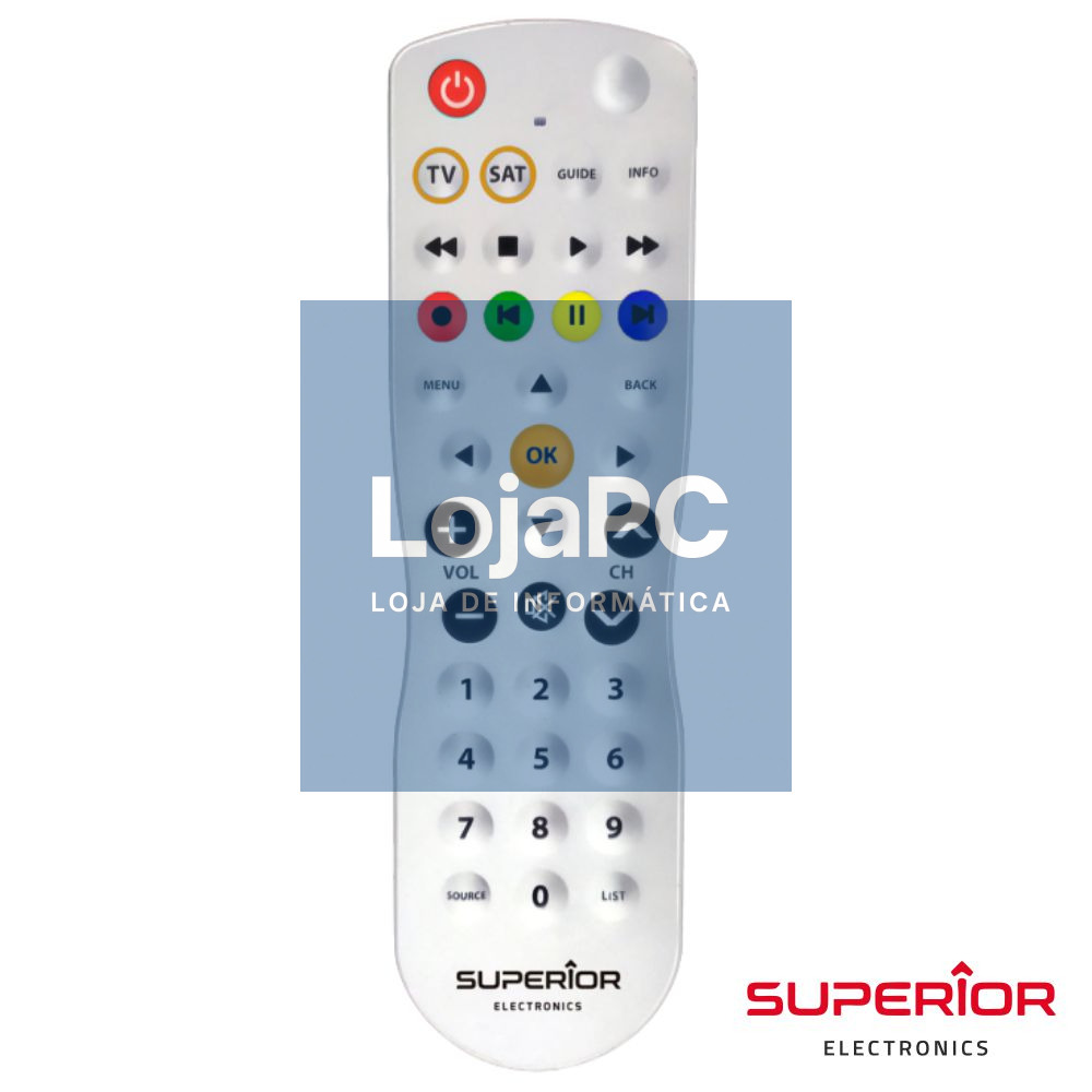 Comando TV Universal 2:1 Lavável SUPERIOR