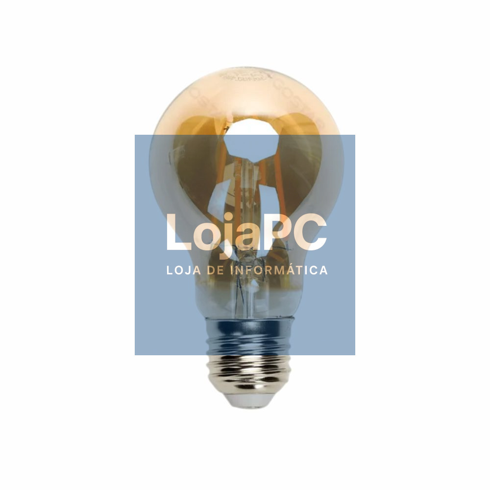 Lâmpada LED E27 Filamento Âmbar 1.2W 2500K 50lm