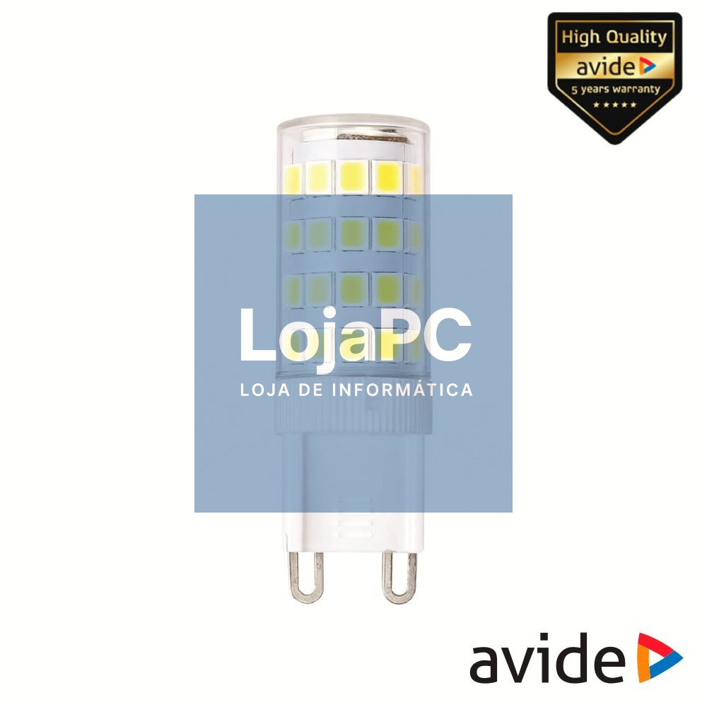 Lâmpada LED G9 Cerâmica 3W 230V 4000K 300lm AVIDE