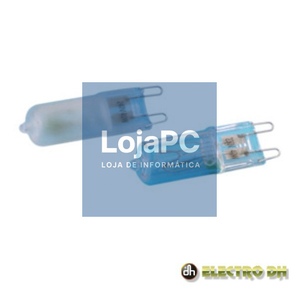 LÂMPADA G9 40W 230V HALOGÉNEO TRANSPARENTE EDH