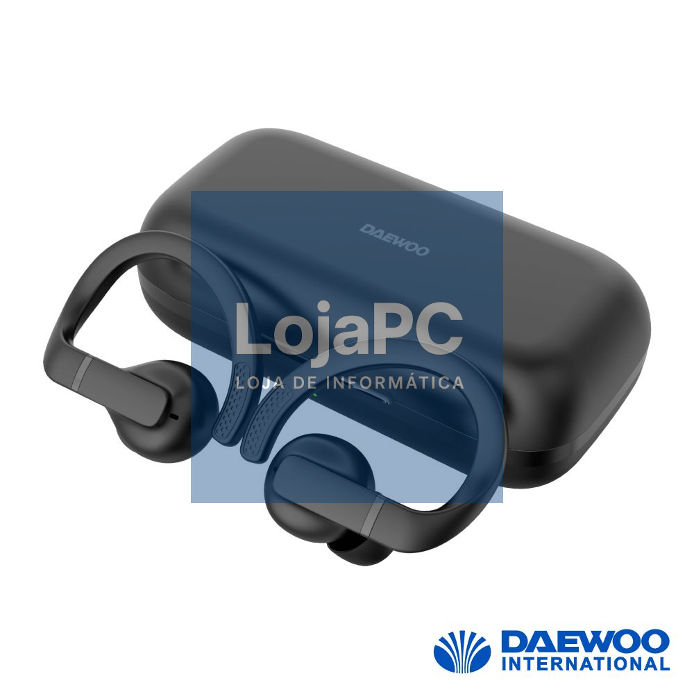 Auscultadores Earbuds P/ Desporto BT 5.3 TWS IPX4 Preto