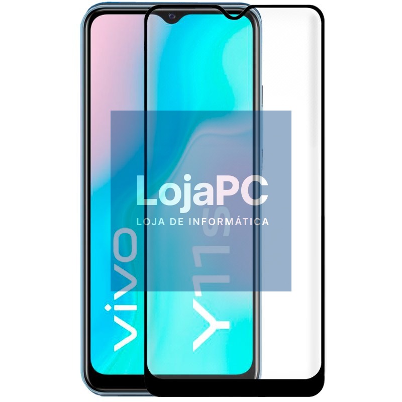 Tempered Glass Screen Protector COOL for Vivo Y11s / Y20s / Y21 / Y21s / Y33s / V2110 (FULL 3D Black)