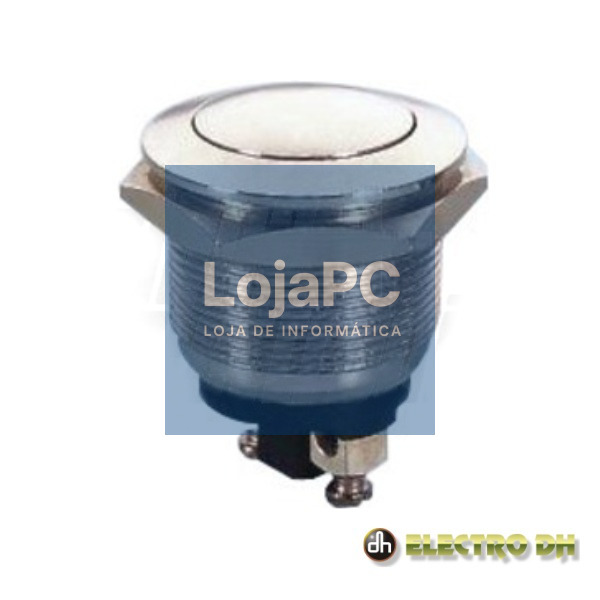 PULSADOR OFF-(ON) AÇO INOXIDÁVEL 2A 250V EDH